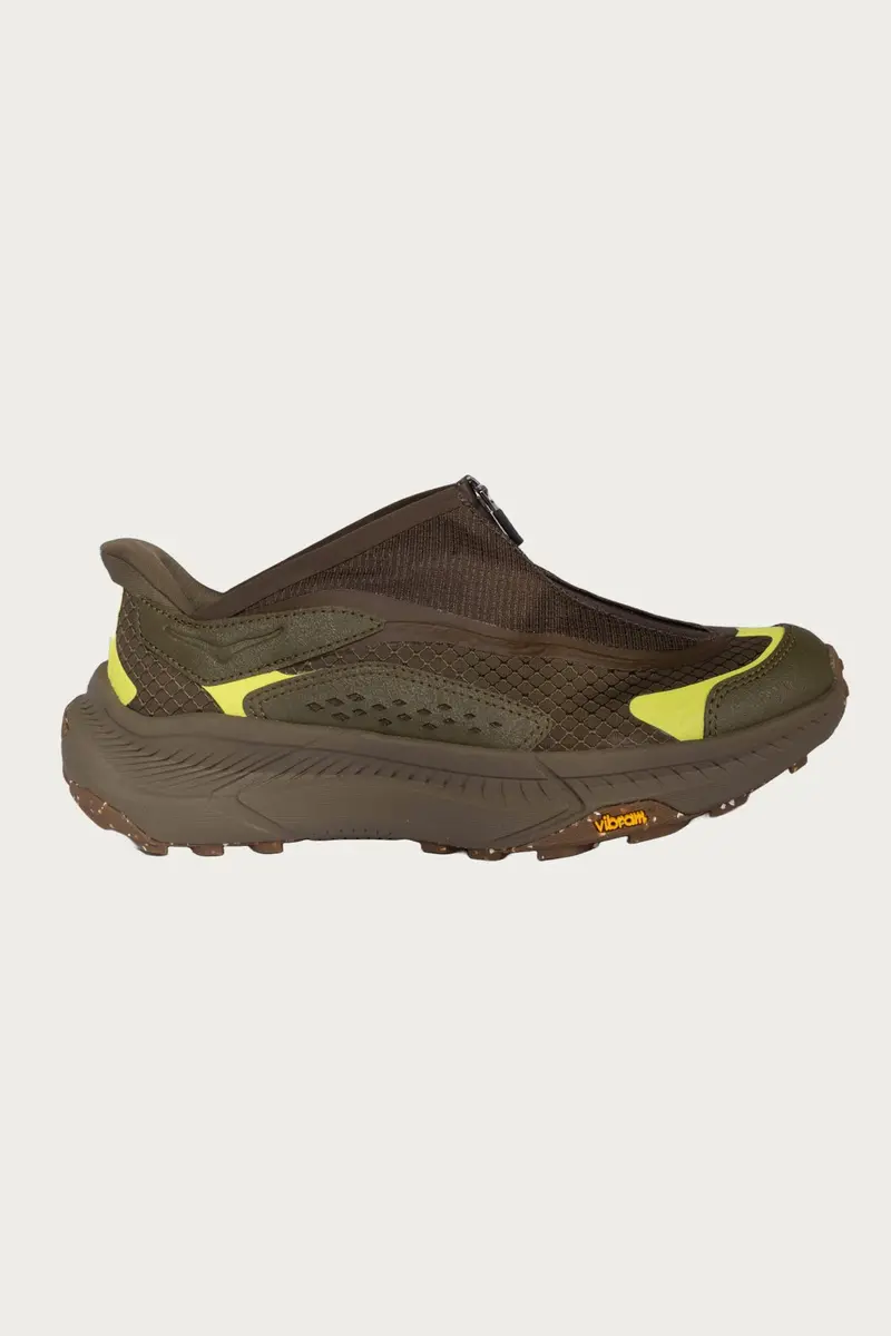 U Project Transport Hybrid Sneakers – Deep Umber & Antique Olive 1