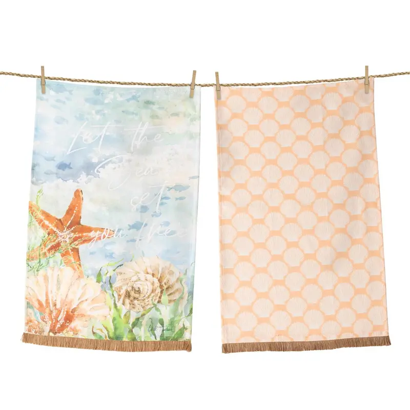 Under-The-Sea Themed Tea Towel Set 1