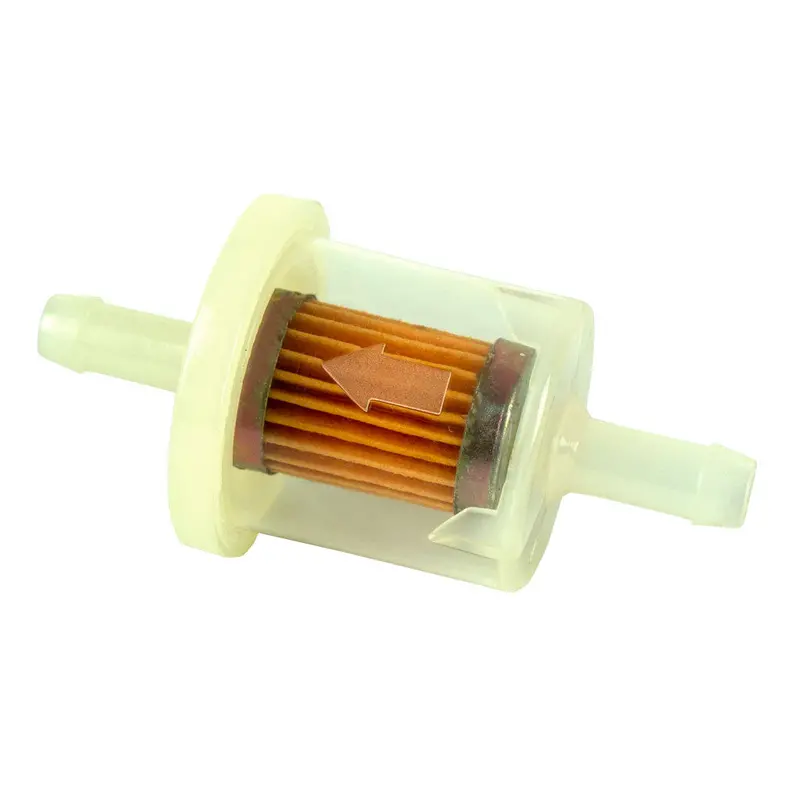Universal Inline Fuel Filter – 1/4-Inch Hose Fit, 80-Micron Filtration 1