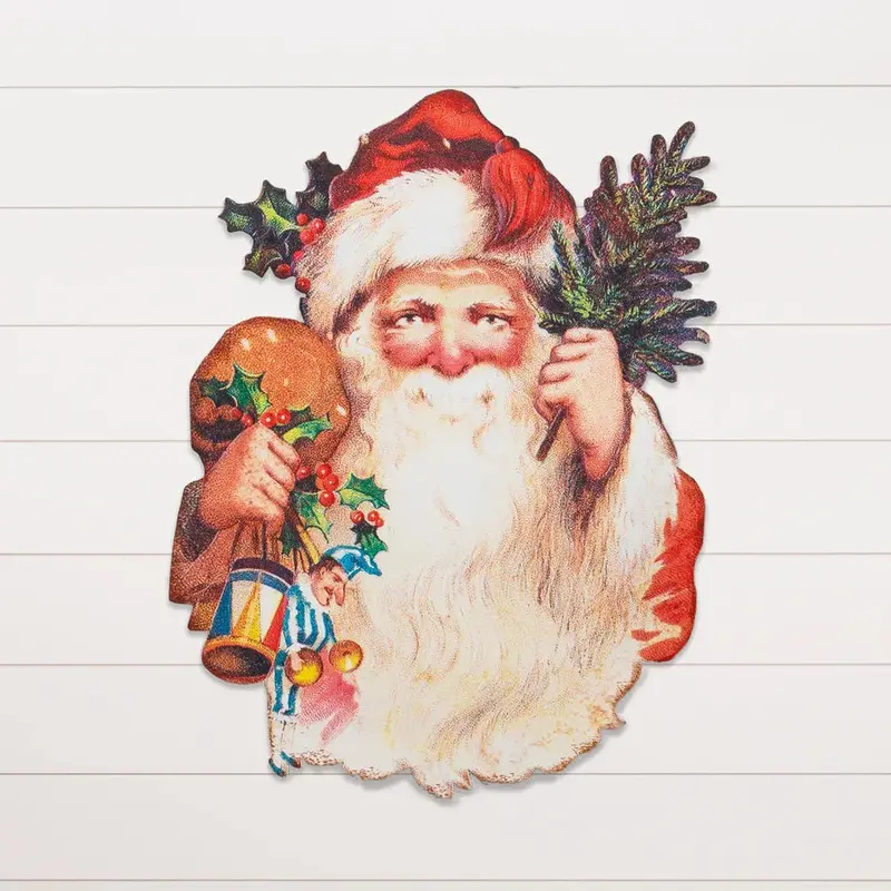Victorian-Style Santa Welcome Sign 1