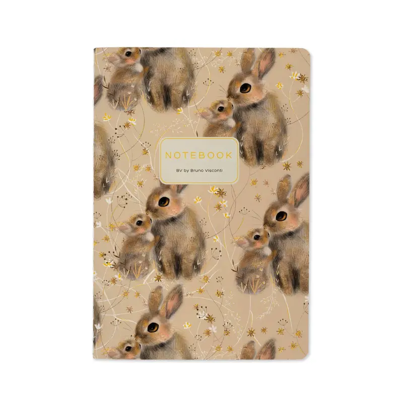 Whimsical Bunnies Journal By Bruno Visconti 1