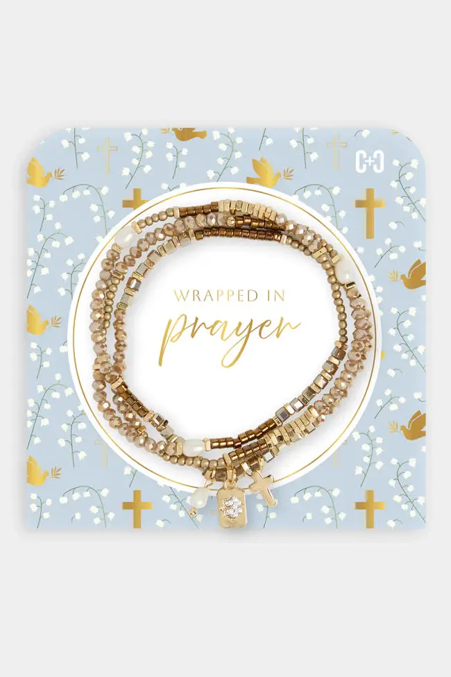 Wrapped In Prayer Bracelet – Adjustable Faith-Based Jewelry In Six Colors 6
