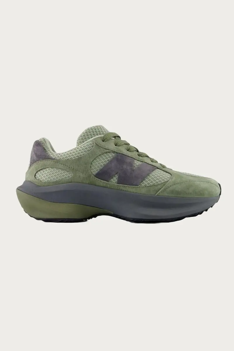 Wrpd Sneaker In Dark Olivine, Olivine & Castlerock Colorway 1