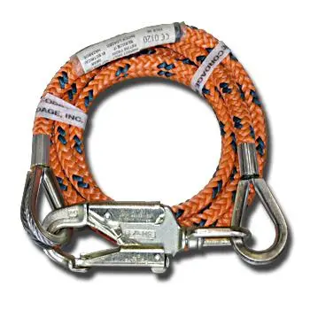 Yale 5/8" (16Mm) Wirecore Swivel Flipline – Rotating Arborist Safety Line 1