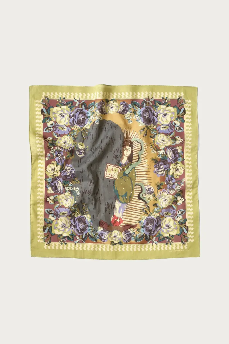 Yellow A.Ma.Te.Ra.Su Artist Series Bandanna 1