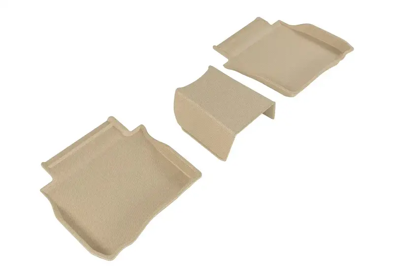 3D Maxpider L1Bc03321502 Kagu Tan All-Weather Floor Liners – 3-Piece Set (2Nd & Rear Rows) 1