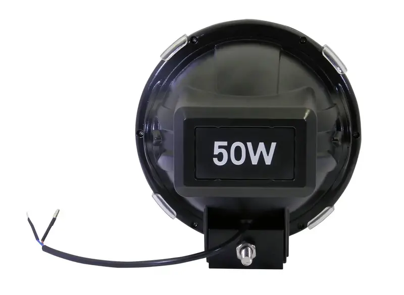 Anzo Usa Led Headlight Assembly – Model 861136 With Red Bezel Accent 1