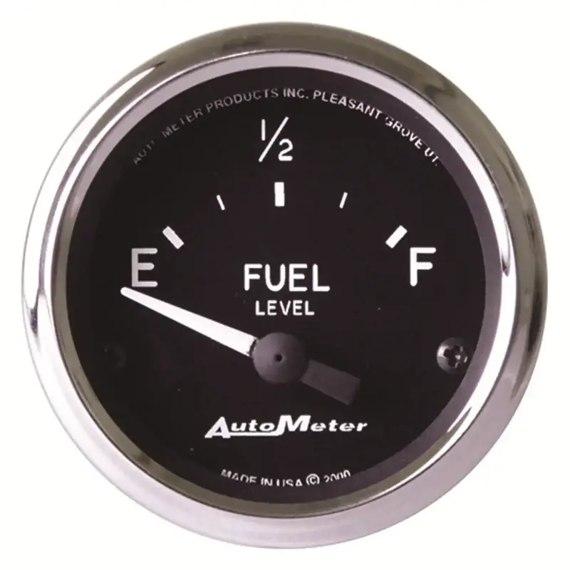 Autometer 201975 Mechanical Gauge With Edge-Illuminated Incandescent Dial 1