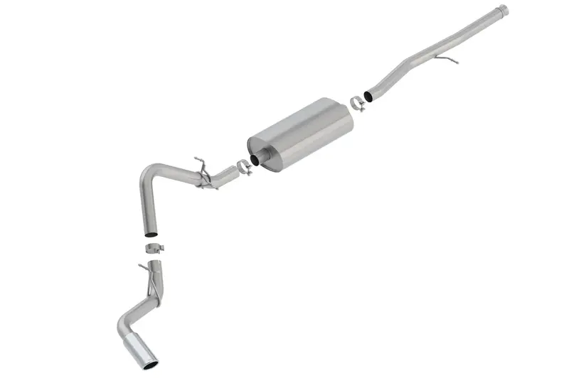 Borla 140793 Cat-Back Exhaust System – Touring Series Stainless Steel Performance Exhaust 1