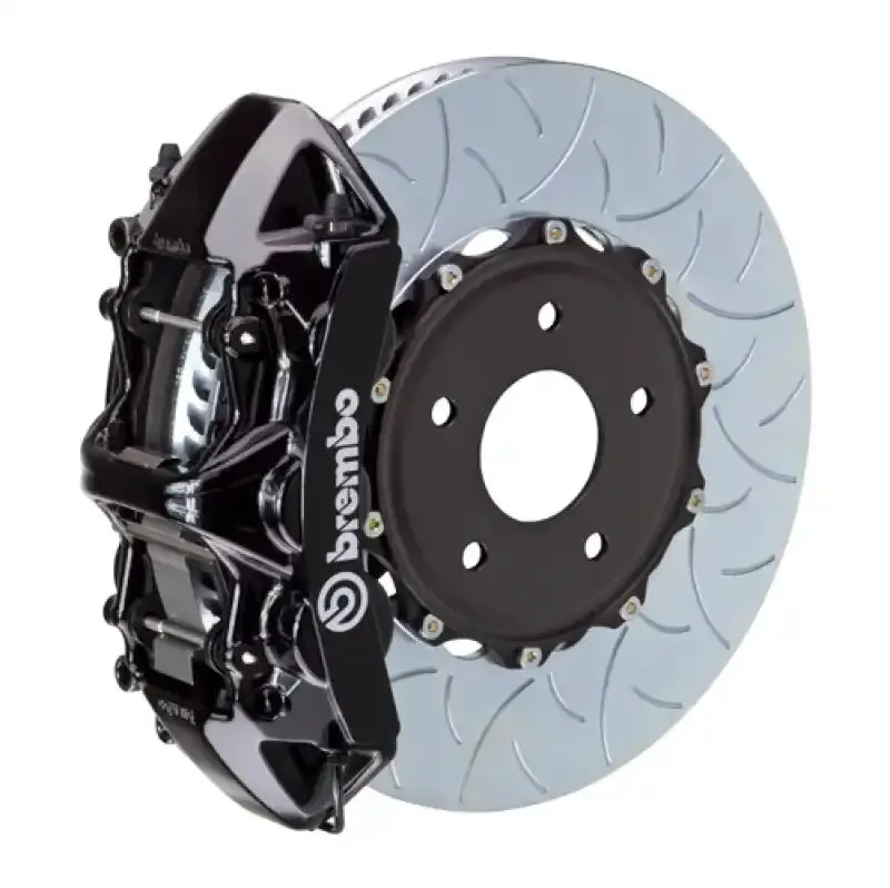 Brembo Gt Big Brake Kit – Front 6-Piston Calipers With Slotted 350X34Mm Two-Piece Rotors For C7 Corvette 1