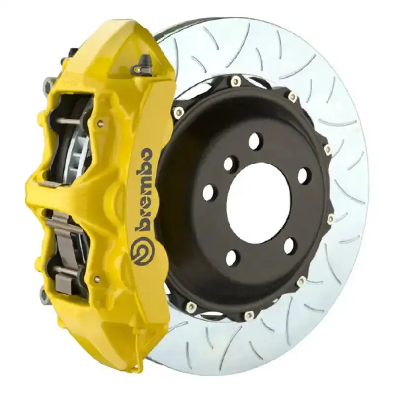 Brembo Gt Big Brake Kit – Front 6-Piston Calipers With Slotted 380X34Mm Rotors (A6/A7 3.0T) 1