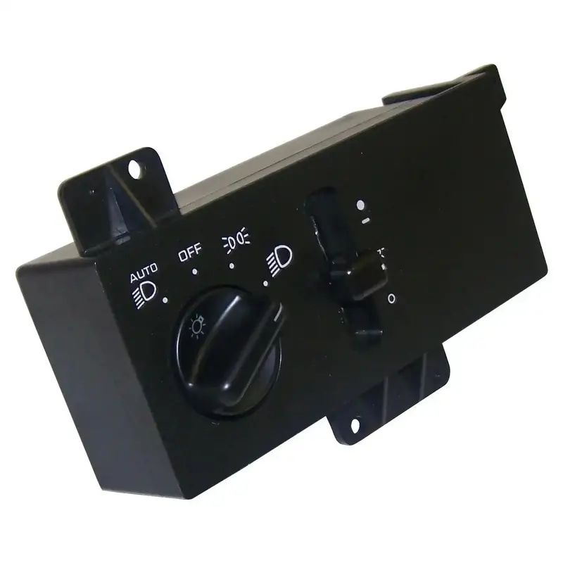 Crown Automotive Headlamp Switch – Oem Replacement For Jeep With Auto Headlights & Fog Lamps (56009214) 1