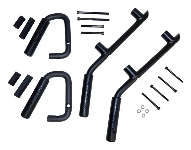 Crown Automotive Rt27063 Interior Handle Kit – Front And Rear Door Handles For Jeep Models 1