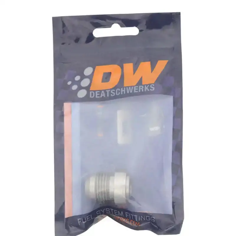 Deatschwerks 10An Male Flare Stainless Steel Weld-On Fitting 1