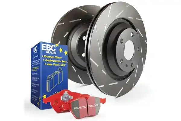 Ebc S4Kr1083 Slotted Brake Rotors With Noise-Reducing Narrow Slot Design 1
