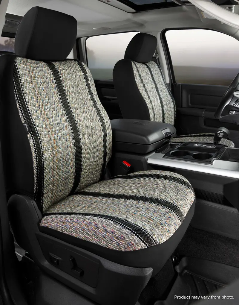 Fia Tr43-4 Universal Heavy-Duty Bucket Seat Cover – Black/Navy, Mid-Back Design 1