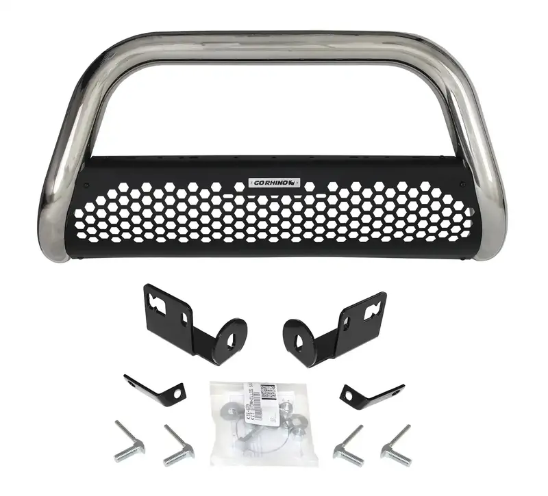 Go Rhino 55264Ps Defensa Rc2 Stainless Steel Bull Bar – Includes Full Installation Kit 1