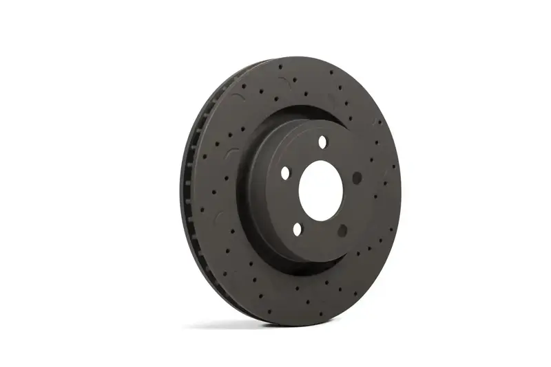 Hawk Performance Talon Cross-Drilled & Slotted Brake Rotors – Model Htc4251 1