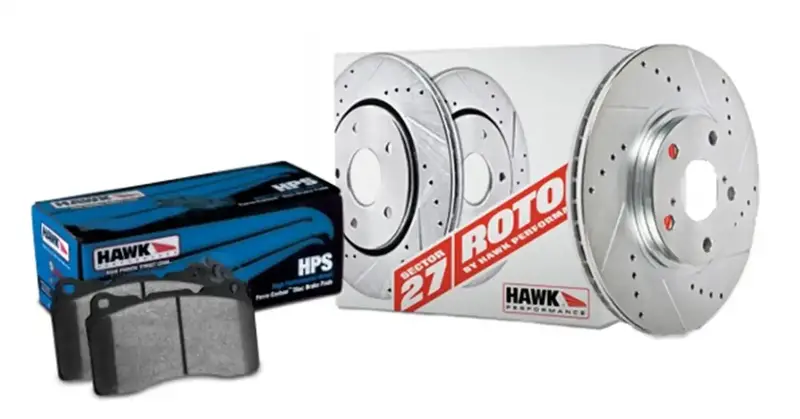 Hawk Sector 27 Front Brake Kit With Hps Pads – Compatible With Select Vehicles (Hk4452.374F) 1