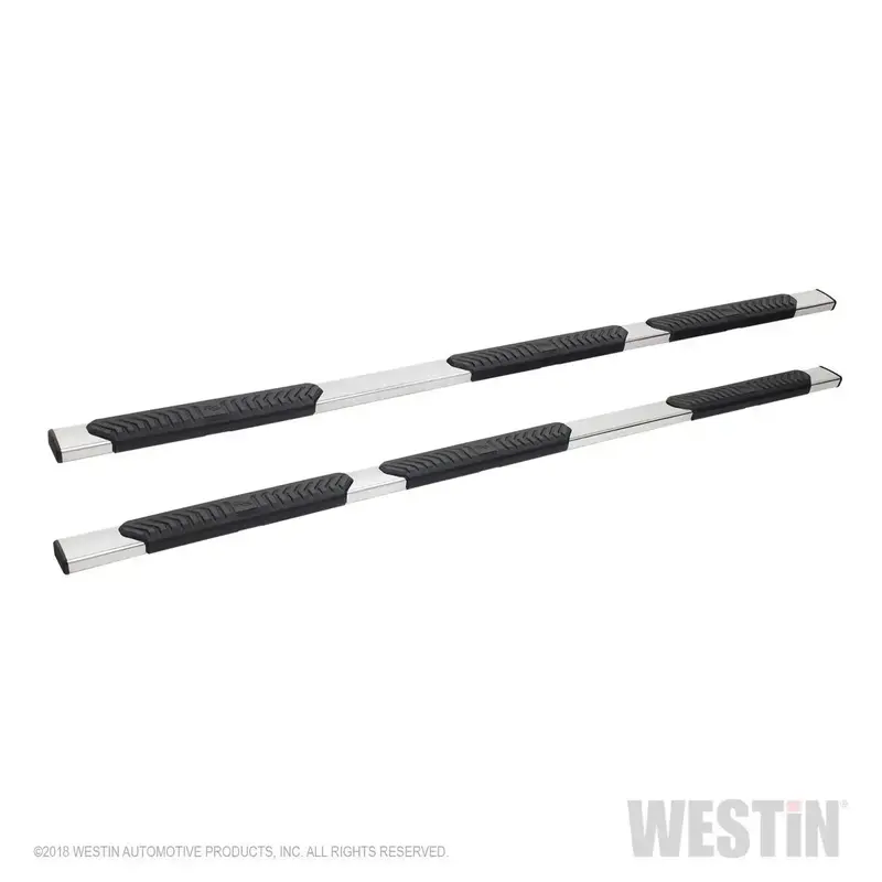 Westin R5 Modular Nerf Step Bars – 5" Stainless Steel Side Steps With Hardware (28-534310, Quad Cab/Short Crew) 1